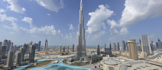 Burj Khalifa in Dubai, Vereinigte Arabische Emirate
