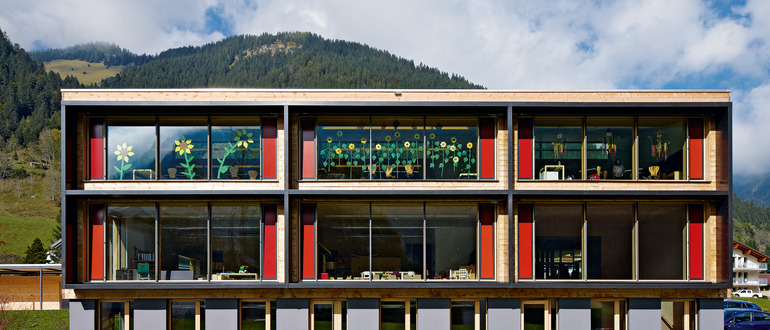 Volksschule & Kindergarten in Brand bei Bludenz, Vorarlberg