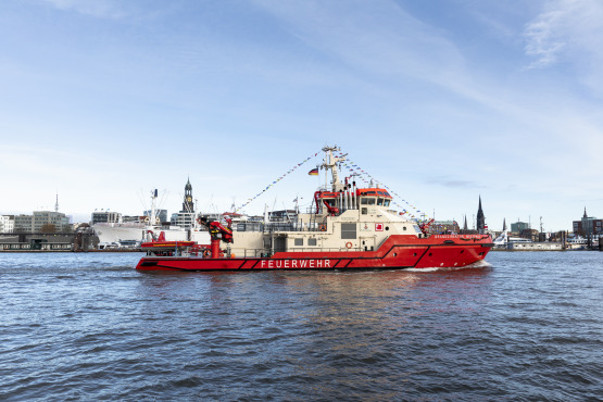 Alle im Schiff verbauten Anlagen, müssen den starken Vibrationen standhalten, die während der Einsatzfahrten entstehen. © Flotte Hamburg, Andreas Schmidt-Wiethoff