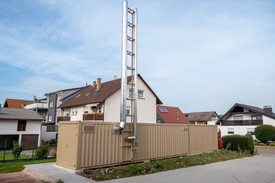 Energie aus dem Container: Die Containerheizzentrale in Dettenheim