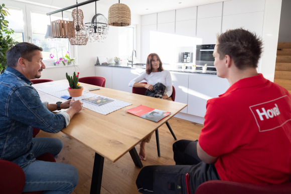 Heizung Einfamilienhaus Beispiele Hoval