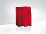 Die Biomasseheizung.