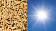 Natürliche Wärme mit Holz und Sonne