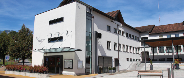 Heizzentrale in Eschen, Liechtenstein
